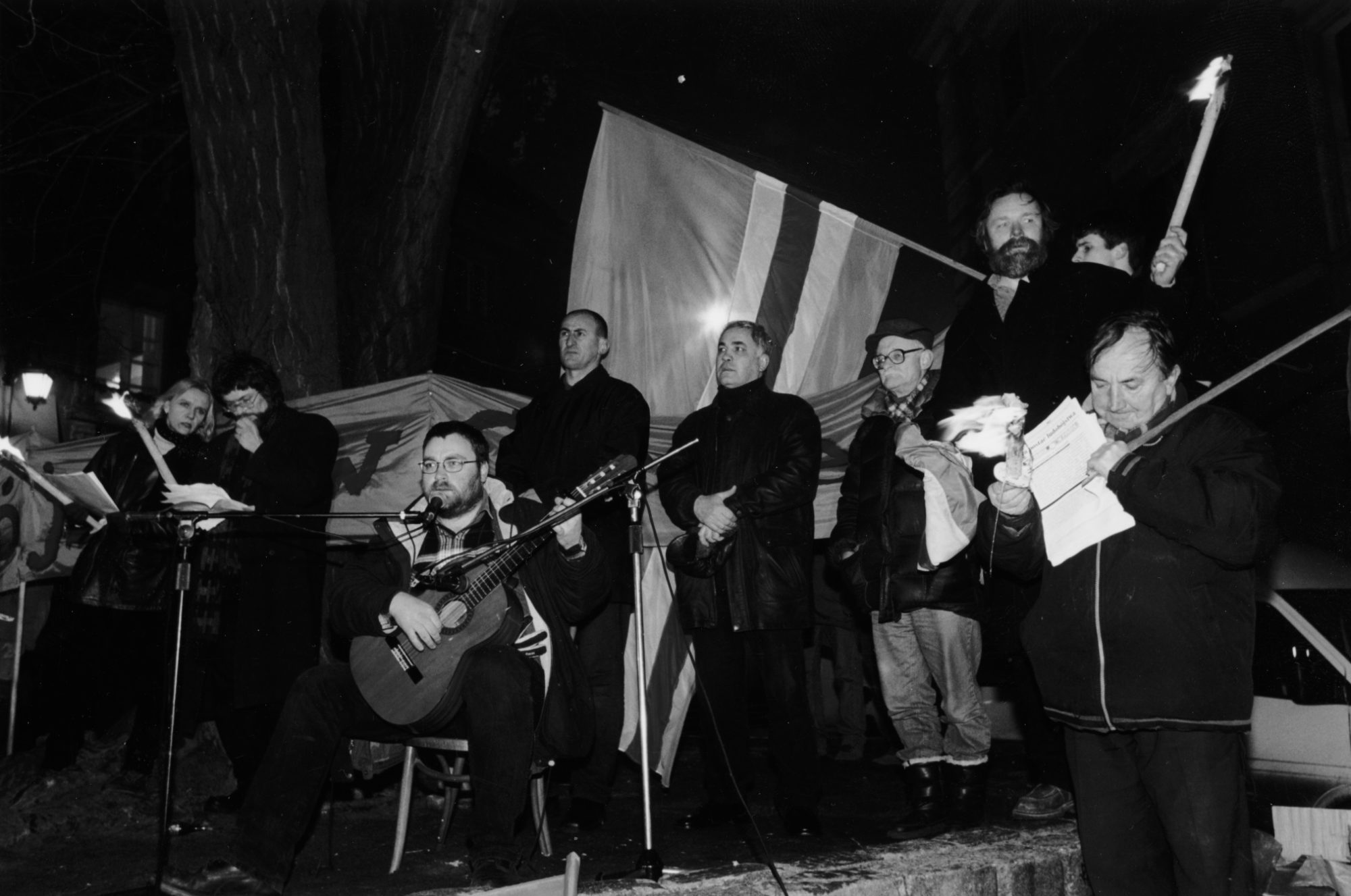 Solidarnościowa (proczeczeńska, nie antyrosyjska) demonstracja przeciw wojnie